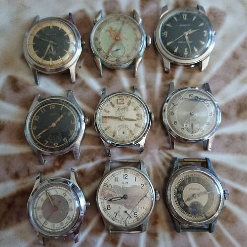 9 defecte mechanische horloges   1