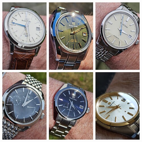 Grand Seiko collage november 2024