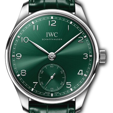 IWC-Portugieser-Automatic-40-Green-Dial-Steel-IW358310-6