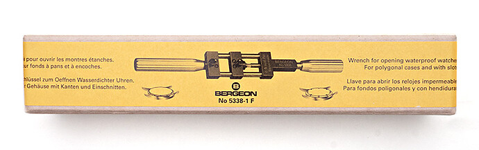 Bergeon 5338-1F Gehäuseöffner
