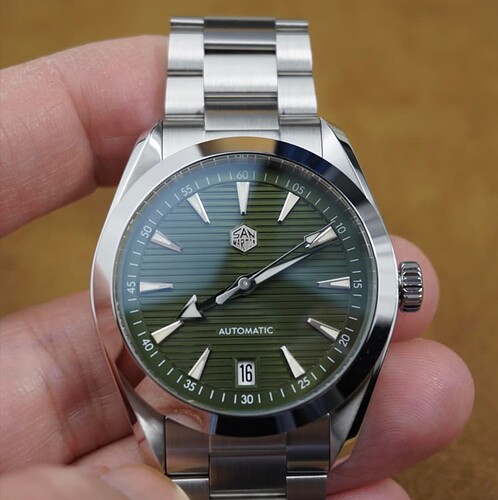 San Martin 38mm 'aqua terra'