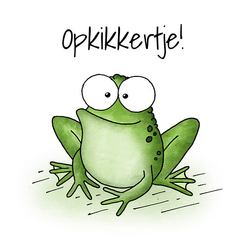 Een opkikkertje 1