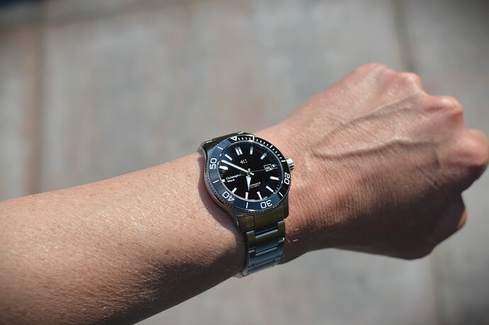 Christopher Ward C60 - Wrist 1