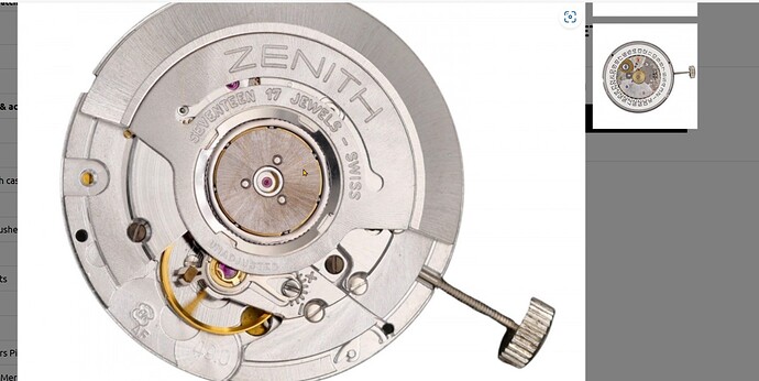 Zenith 490 eta 2892