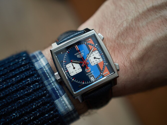 Heuer Monaco Gulf