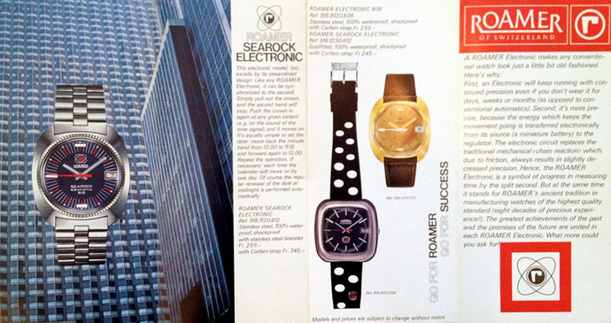 roamer elektronic 606