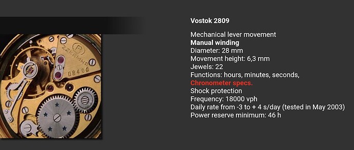 Vostok 2809