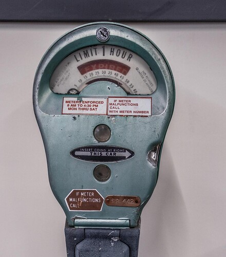vintage-parking-meter-free-photo