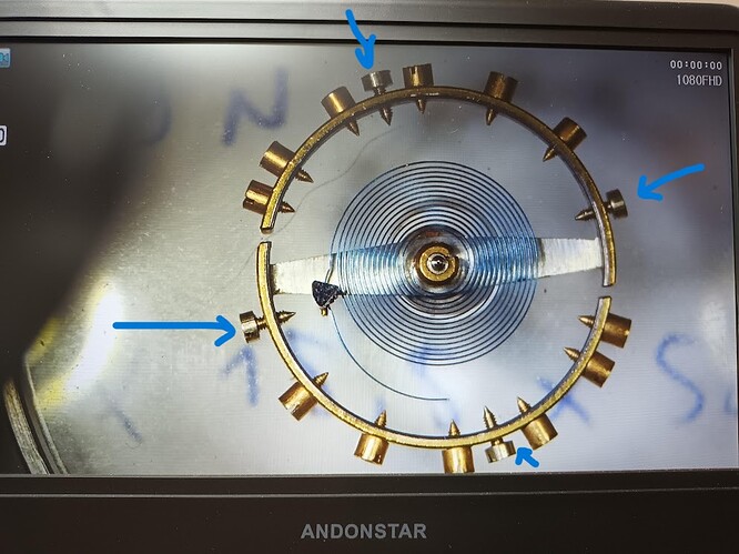 timing screws