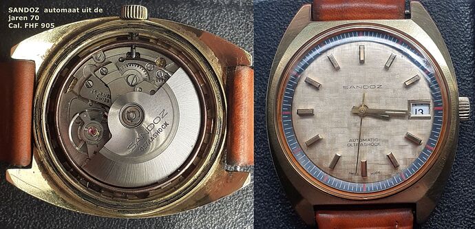 SANDOZ  automaat uit de jaren 70