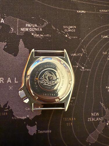 Achterkant Horloge