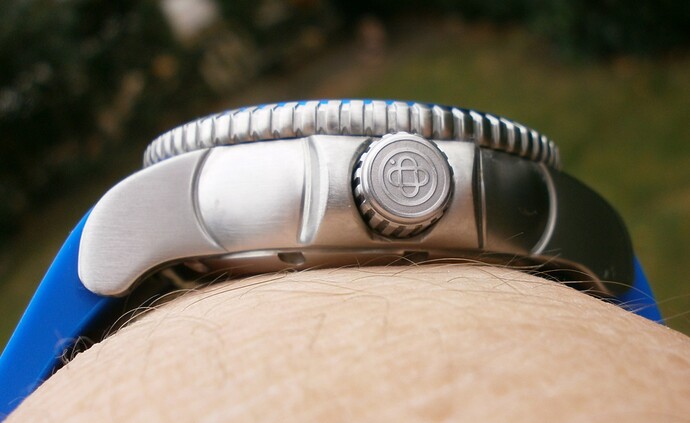Deep_Blue_Master_Diver_1000-8 foto van de kroon en logo