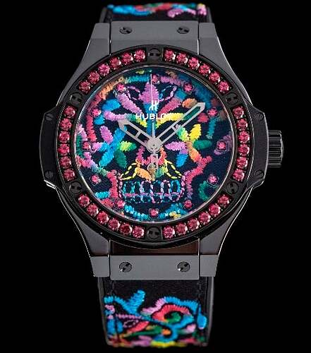 Hublot Big Bang Broderie Sugar Skull 3