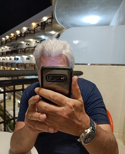 Elkaar fotograferen, nu ik Fer1