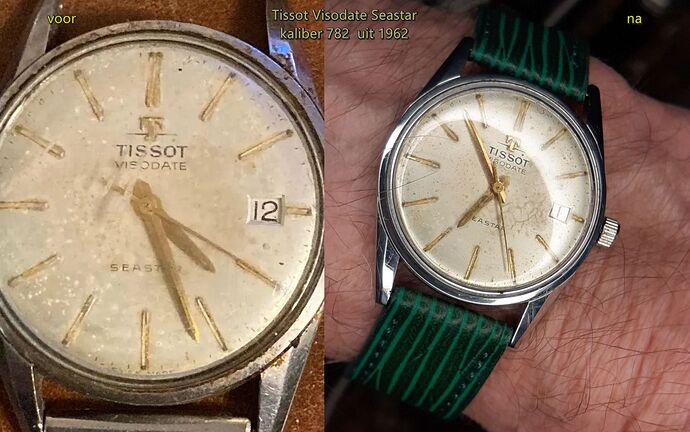 Tissot Visodate Seastar kaliber 782   1962