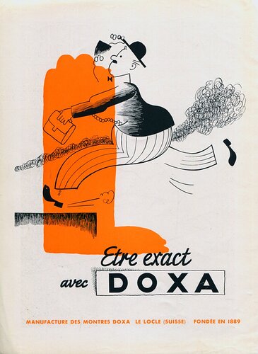 Vintage 1946 Doxa Watch Company