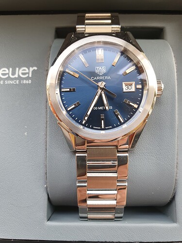 horloge in doos