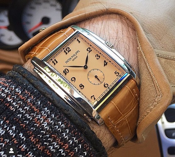 PATEK PHILIPPE WHITE GOLD GONDOLO WITH SALMON DIAL REF. 5124G 2