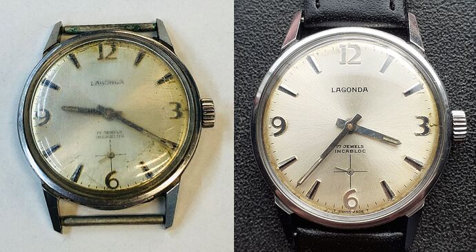 Lagonda  voor en na