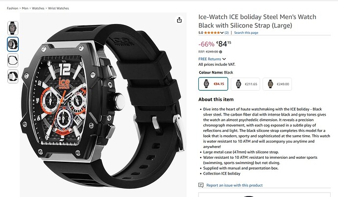Watch Chrono Steel