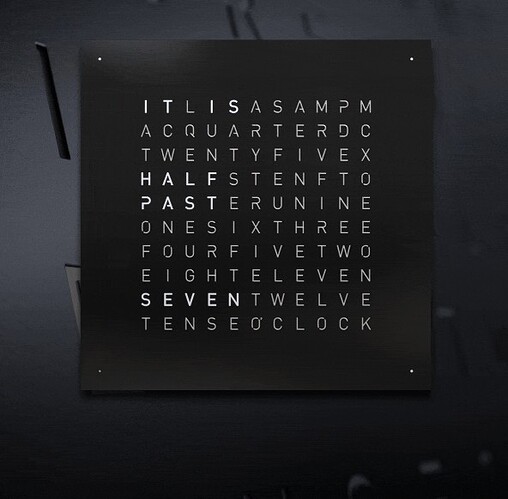 QlockTwo intro picture