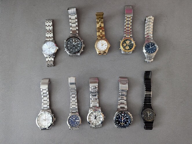 Al mijn Seiko horloges