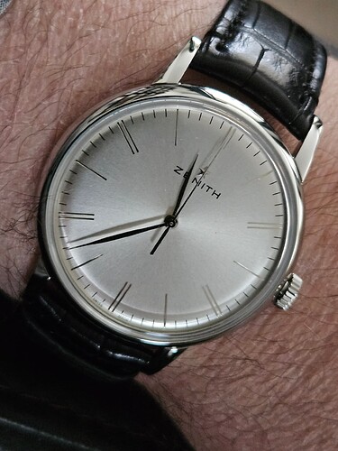zenith elite 6150 zilver #6