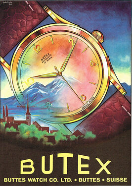 1952-Butex-Automatic-Swiss-Watch-Ad-Buttes-Watches-732x1024