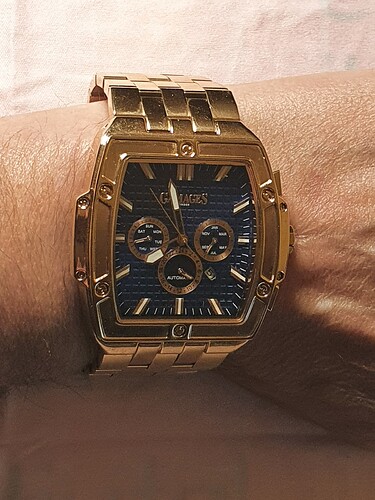 horloge om de pols