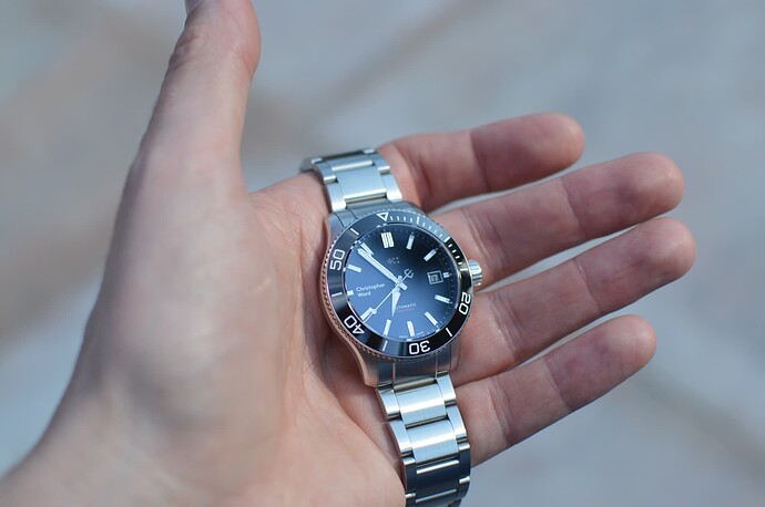 Christopher Ward C60 - In hand