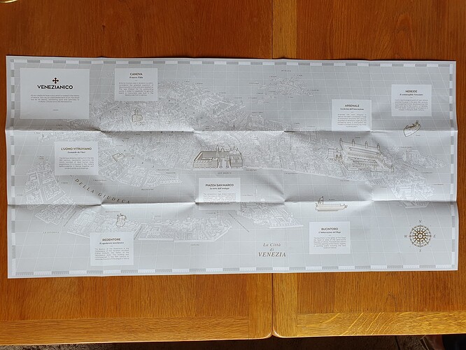 plattegrond Venetië