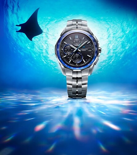 Oceanus Casio Manta 1a 960