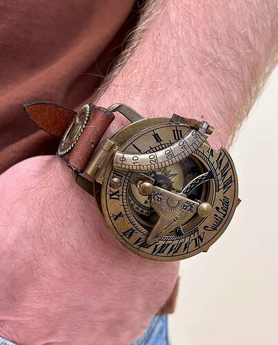 zonnewijzer horloge
