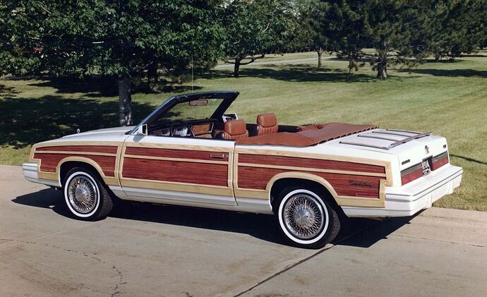 1983-Chrysler-LeBaron-Town-and-Country-convt-K-car