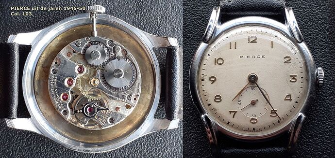 PIERCE uit de jaren 1945-50