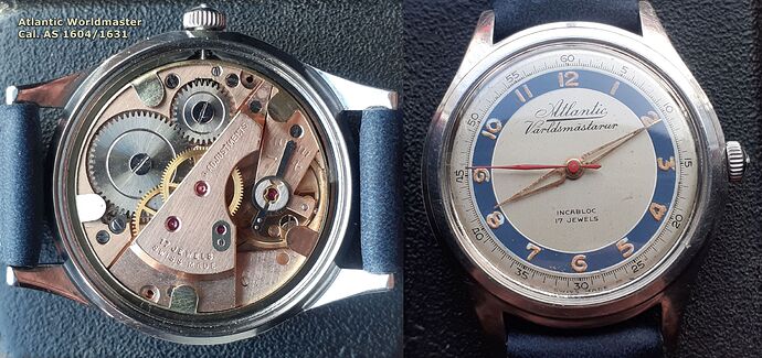 Atlantic Worldmaster  cal. AS 1604