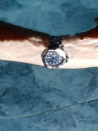 horloge-net-onder-water
