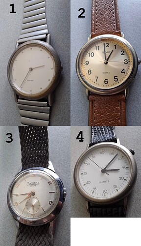 Collage horloges