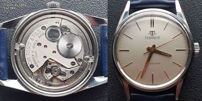 Tissot Cal 781  bj 1961