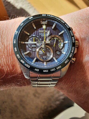 Seiko chronograaf SSB301P1