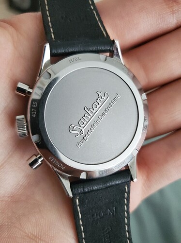 Hanhart 417 Caseback