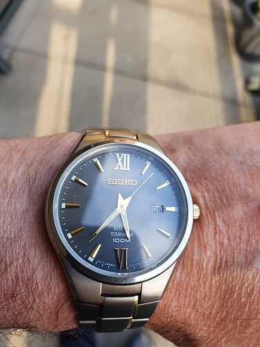Seiko solar titanium 26e