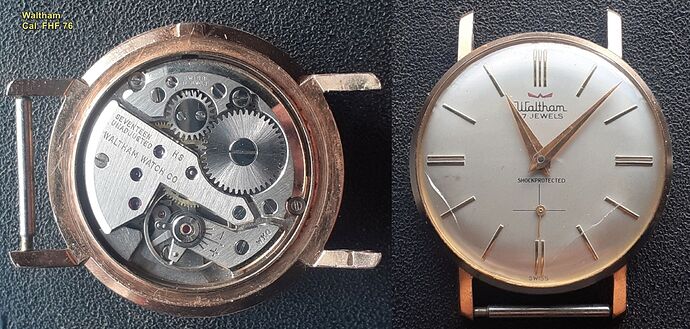 Waltham  cal. FHF 76