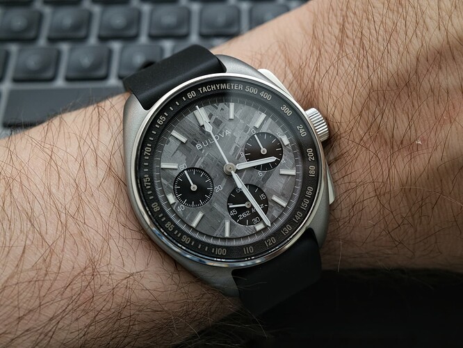 Bulova Lunar Pilot Muonionalusta Meteorite