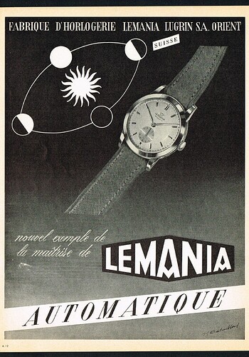 Lemania 1950's (3)