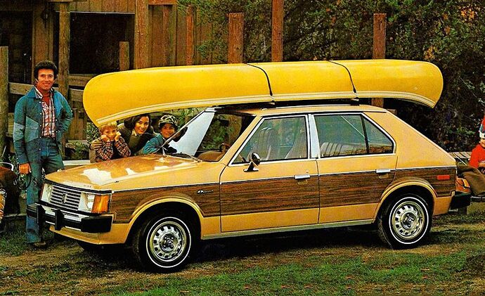 Dodge-Omni-Woodie-Woody-Vinyl-woodgrain