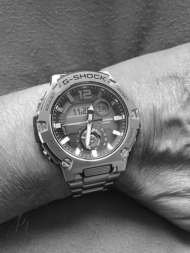 G-Shock gedaan