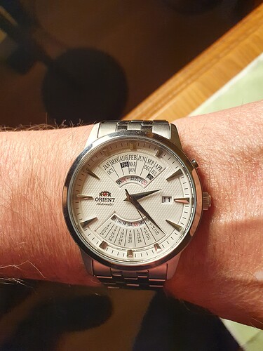 horloge op de pols