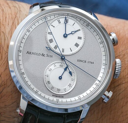 Arnold &  Son True beat chronograph 44mm
