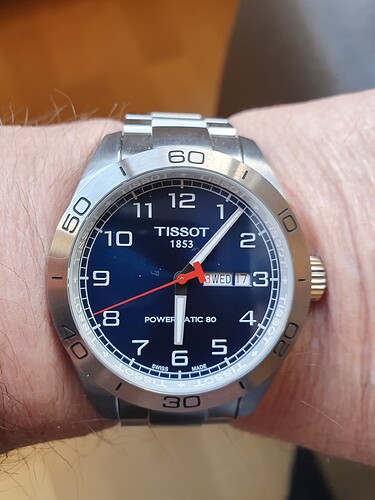 Tissot T-sport powermatic 80 woensd. 17e